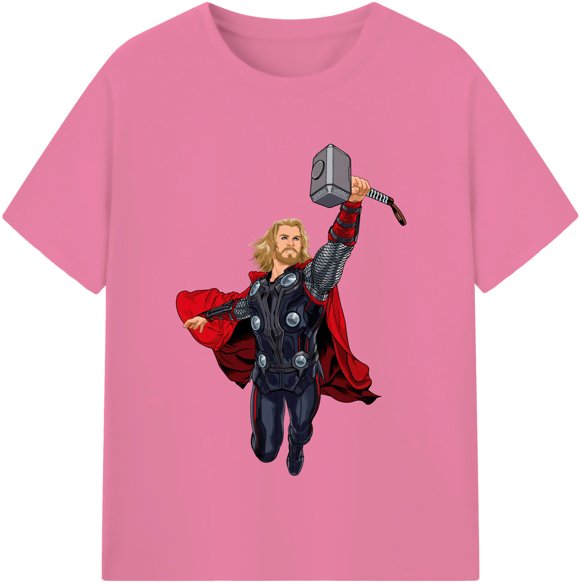 （画像用） アベンジャーズ The Avengers 綿100％半袖Tシャツ（フロントプリント）